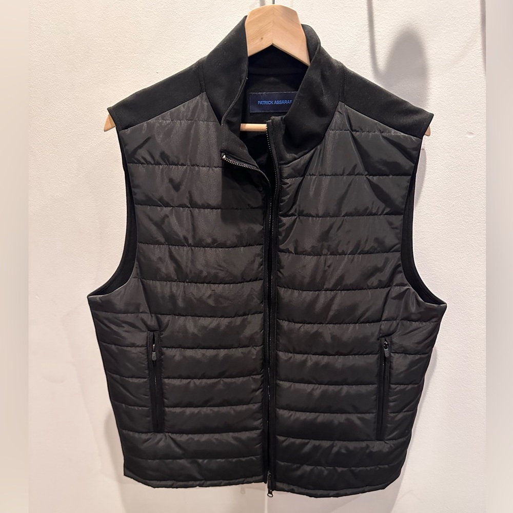 Patrick Assaraf Quilted Vest (Large)